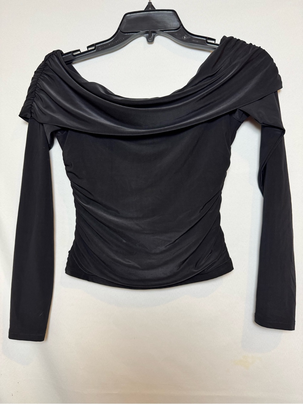 Off-Shoulder Long Sleeve Women’s Top Small